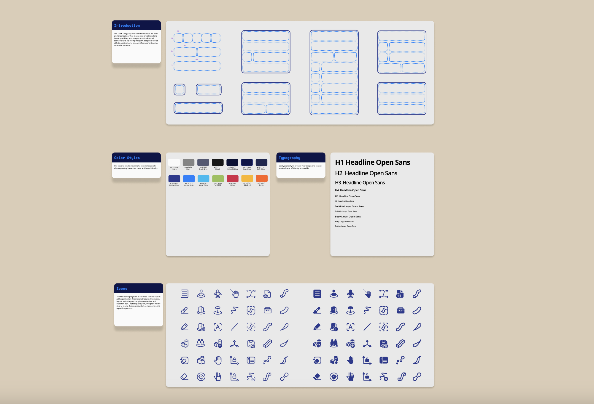 Samsung VR icon framework detail