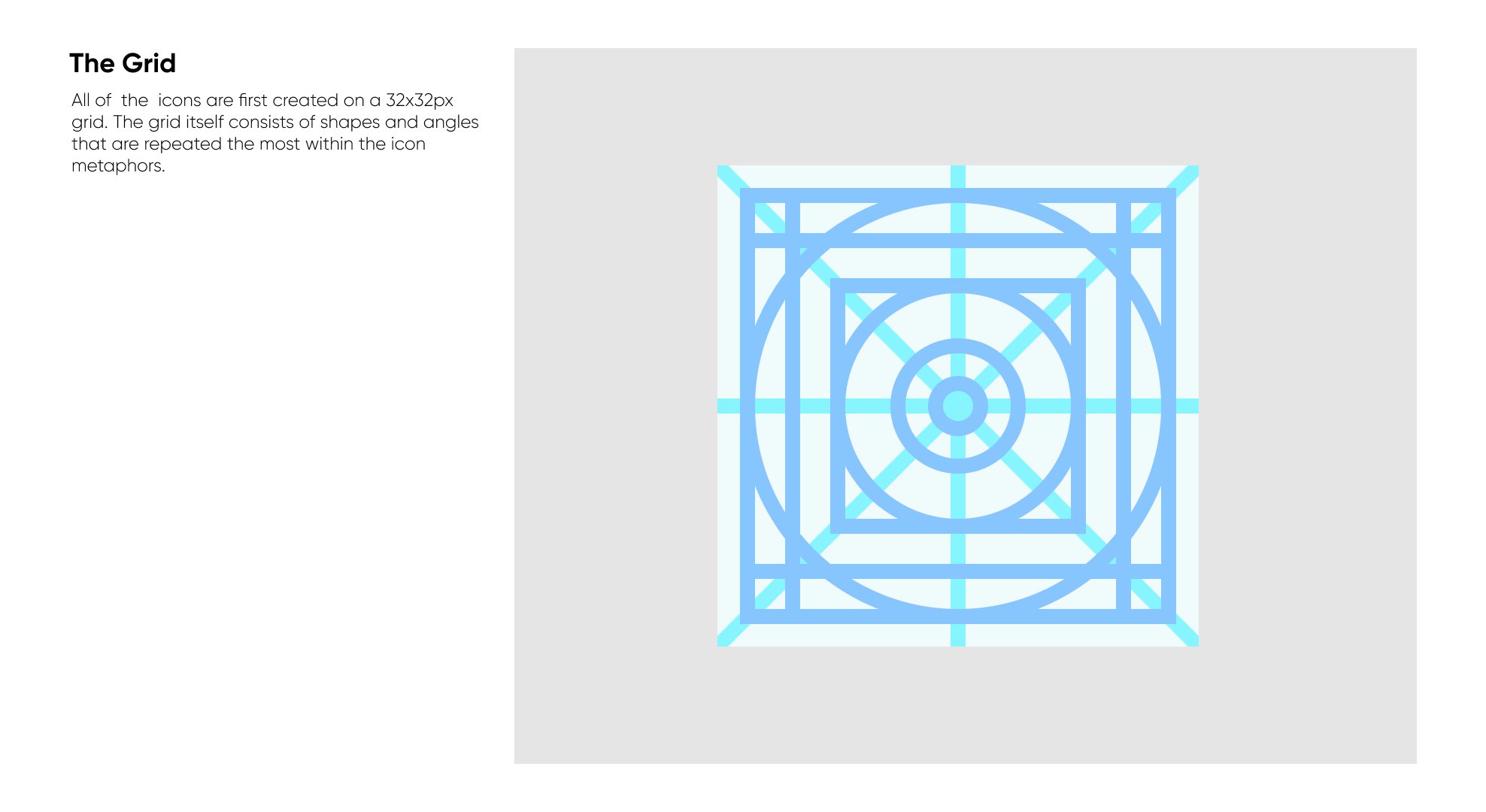 Airbnb icon grid system detail