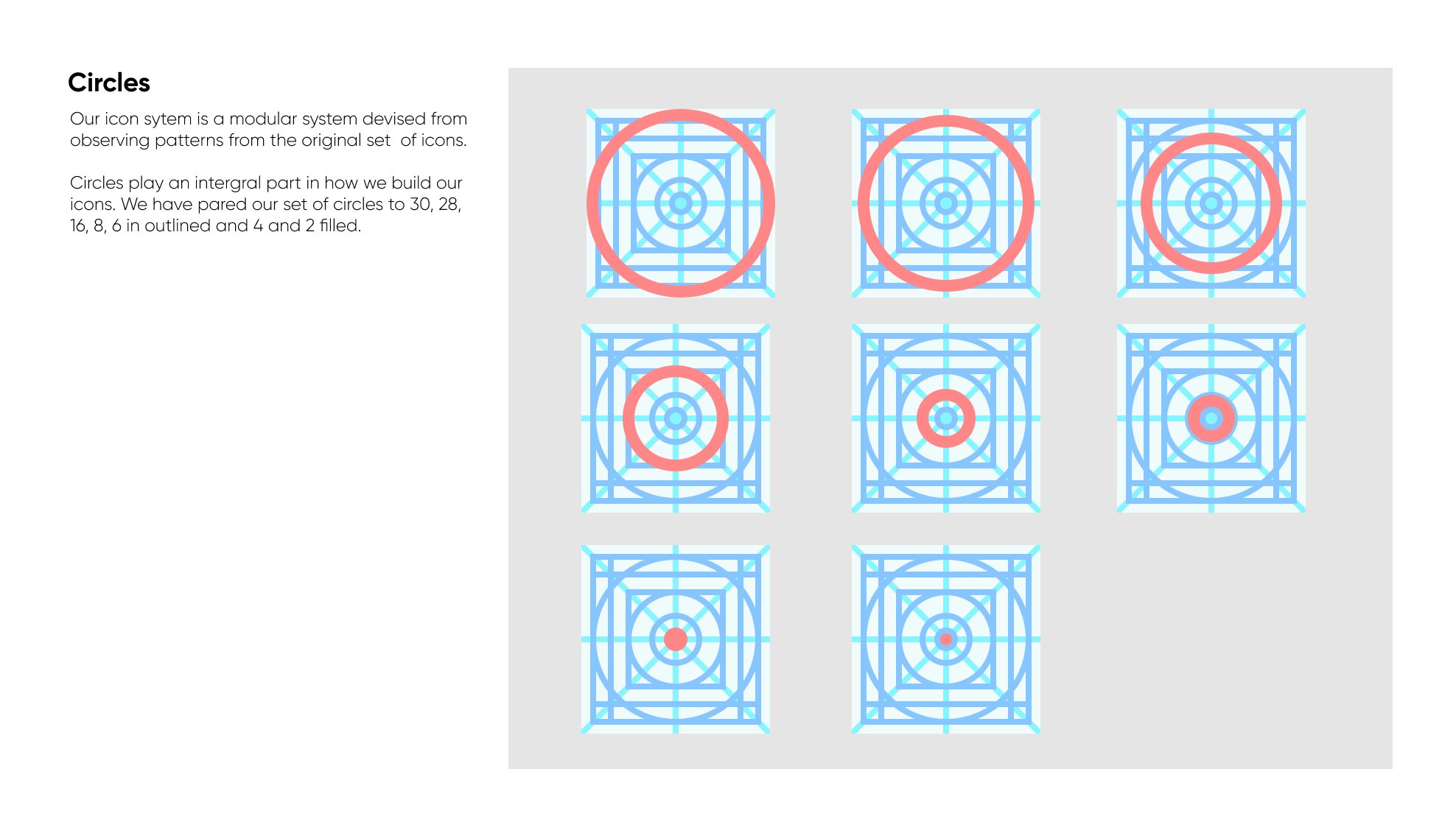 Airbnb icon circle and form detail